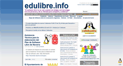 Desktop Screenshot of edulibre.info