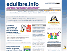 Tablet Screenshot of edulibre.info